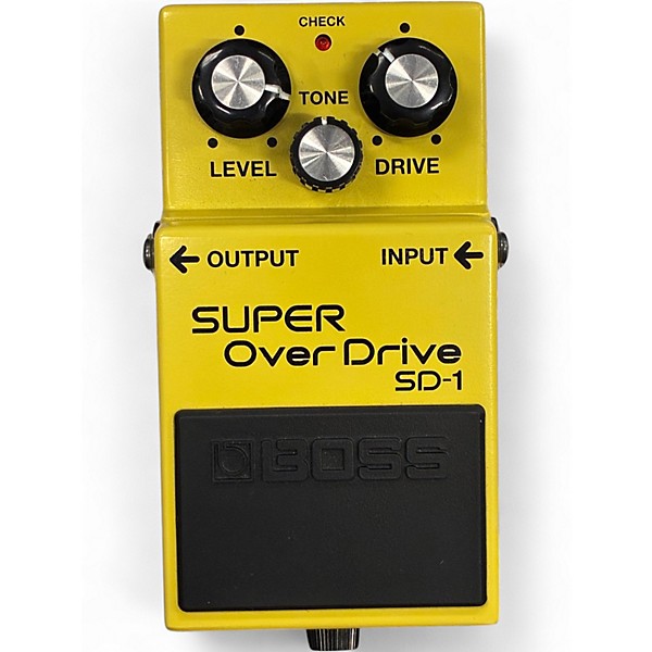 Used BOSS SD1 Super Overdrive Effect Pedal