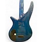 Used Jackson Spectra SBXQ IV Amber Blue Burst Electric Bass Guitar