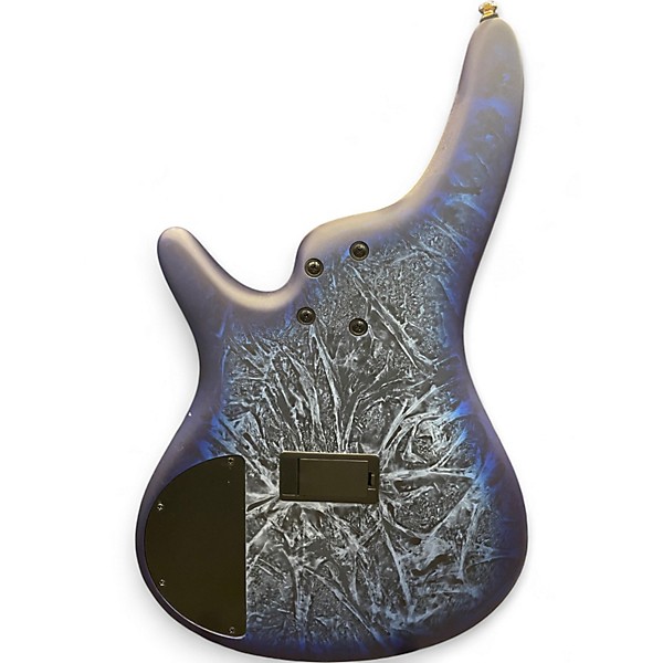 Used Ibanez SR300EDX Cosmic Blue Frozen Matte Electric Bass Guitar
