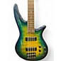 Used Jackson Spectra JS3Q AMBER BLUE BURST Electric Bass Guitar