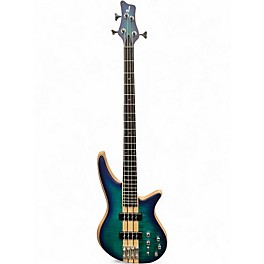Used Jackson Spectra SBFM IV Chlorine Burst Electric Bass Guitar