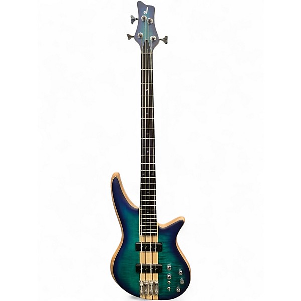 Used Jackson Spectra SBFM IV Chlorine Burst Electric Bass Guitar