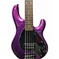 Used Sterling by Music Man STING RAY 5 PURPLE SPARKLE Electric Bass Guitar