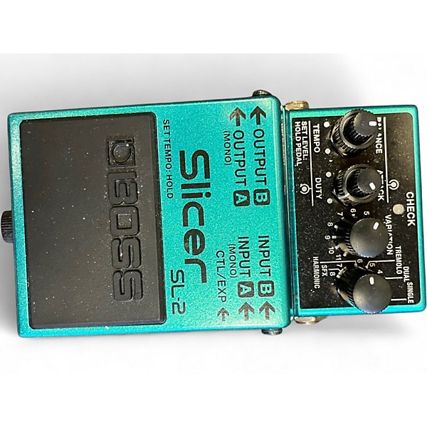 Used BOSS SL20 Slicer Twin Pedal