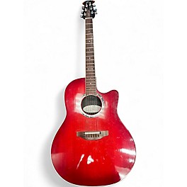 Used Ovation 1861LX RED Acoustic Electric Guitar