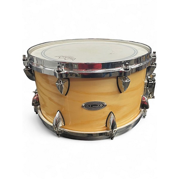 Used Orange County Drum & Percussion 7X13 Maple ash Natural Gloss Drum