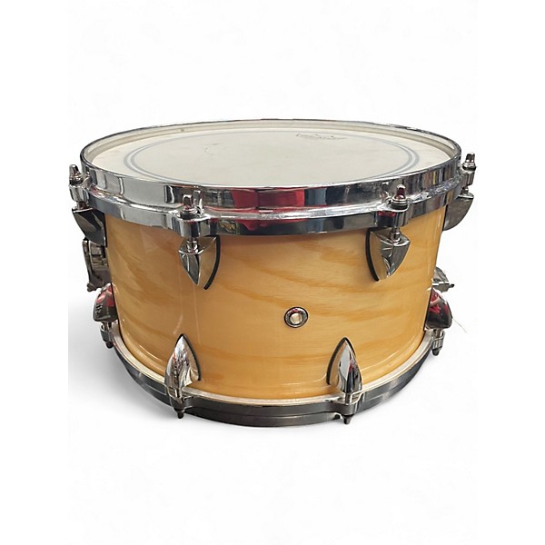 Used Orange County Drum & Percussion 7X13 Maple ash Natural Gloss Drum
