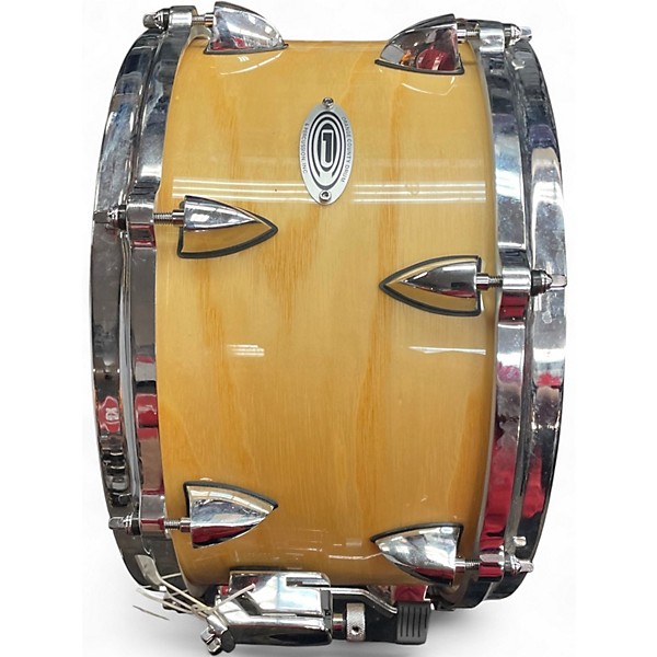 Used Orange County Drum & Percussion 7X13 Maple ash Natural Gloss Drum