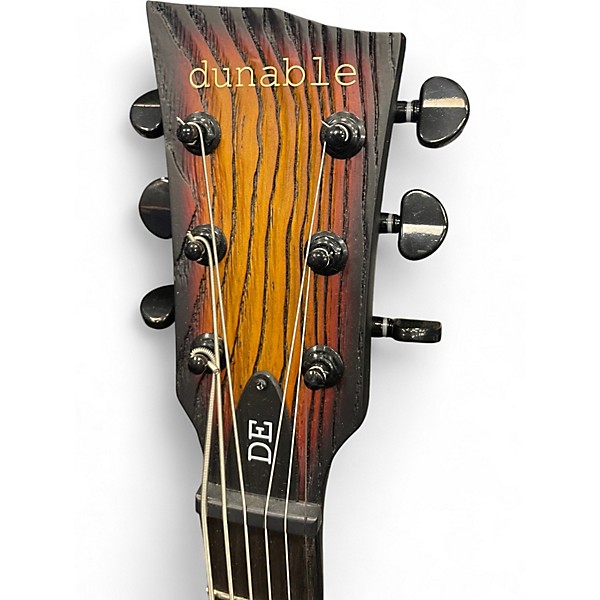 Used Dunable Guitars Gnarwhal DE Baritone Sandblast Amber Tobacco Solid Body Electric Guitar