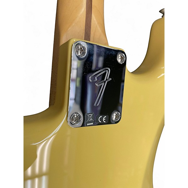 Used Fender Player II Stratocaster Yellow Solid Body Electric Guitar