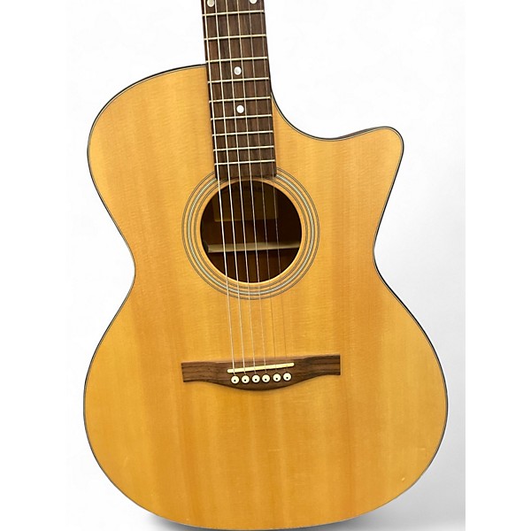 Used Eastman AC122-1CE Natural Acoustic Electric Guitar