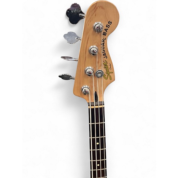 Used Squier Vintage Modified Jaguar Bass Special BLACK Electric Bass Guitar