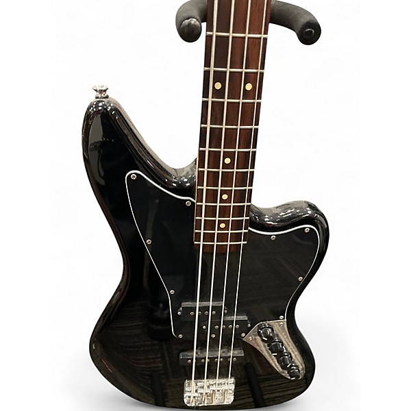 Used Squier Vintage Modified Jaguar Bass Special BLACK Electric Bass Guitar