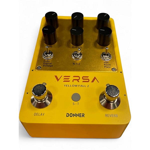 Used Donner Yellow Fall II Effect Pedal