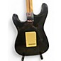 Used Starcaster by Fender Stratocaster Black Solid Body Electric Guitar