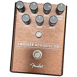 Used Fender Smolder Acoustic OD Effect Pedal