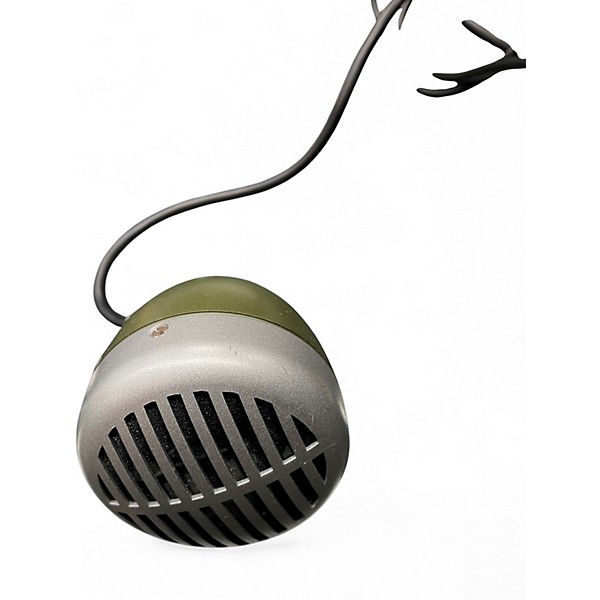Used Shure 520DX Green Bullet Dynamic Microphone