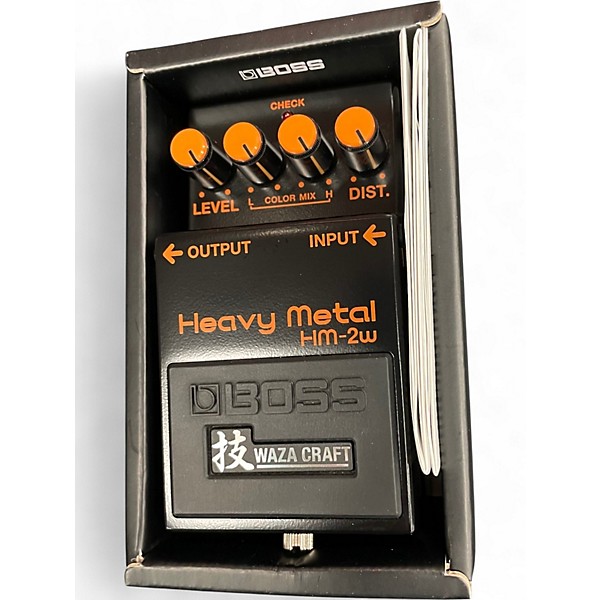 Used BOSS HM2 Heavy Metal Effect Pedal