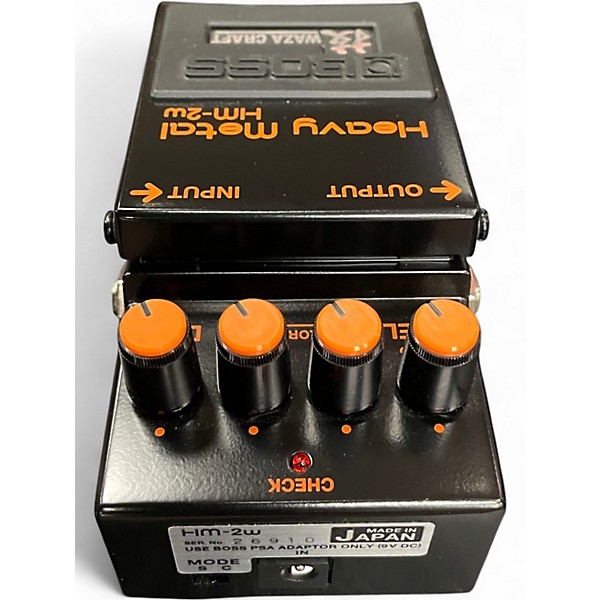 Used BOSS HM2 Heavy Metal Effect Pedal