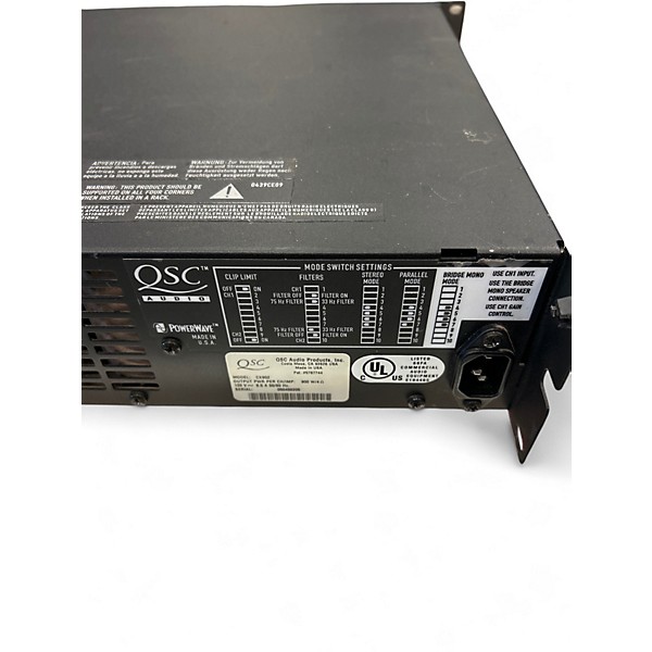 Used QSC CX902 Power Amp