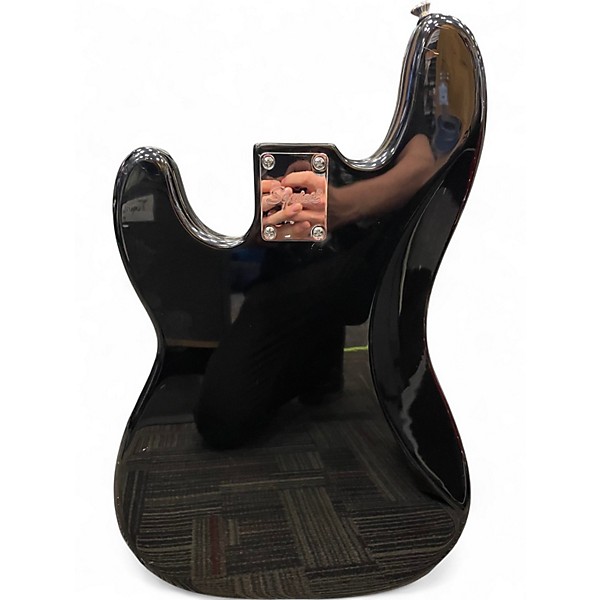Used Squier Affinity Precision Bass Black Electric Bass Guitar
