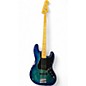 Used 2024 Fender Player II Jazz Bass Plus Top Ltd. Edition Blue Burst Electric Bass Guitar thumbnail