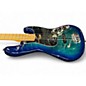 Used 2024 Fender Player II Jazz Bass Plus Top Ltd. Edition Blue Burst Electric Bass Guitar