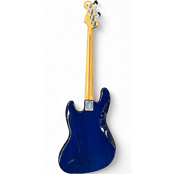 Used 2024 Fender Player II Jazz Bass Plus Top Ltd. Edition Blue Burst Electric Bass Guitar