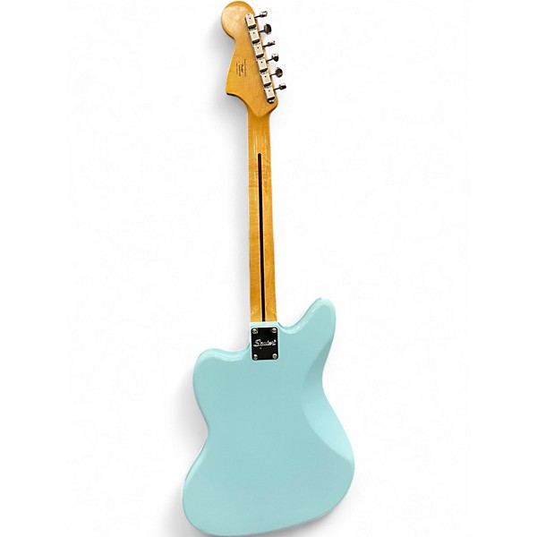 Used Squier Classic Vibe '70s Jaguar Daphne Blue Solid Body Electric Guitar