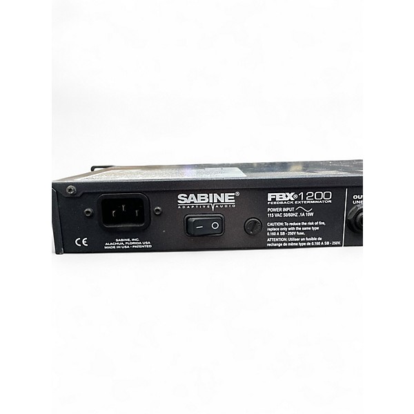 Used Sabine FBX1200 Noise Gate