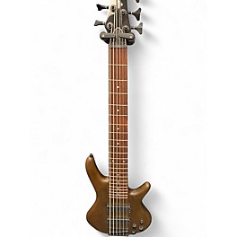Used Ibanez GSR206 6 String Walnut Electric Bass Guitar