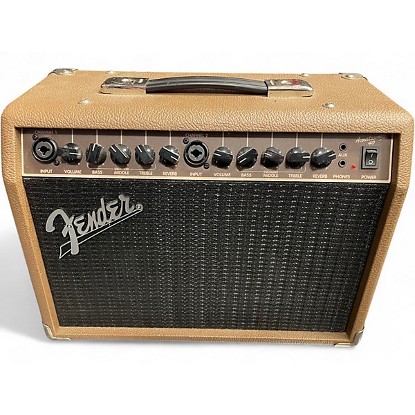 Used Fender ACOUSTASONIC 40 Acoustic Guitar Combo Amp