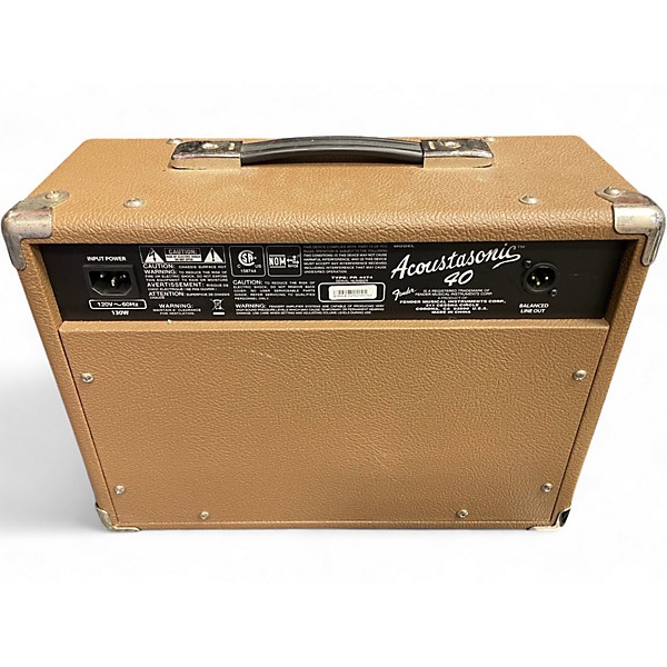 Used Fender ACOUSTASONIC 40 Acoustic Guitar Combo Amp