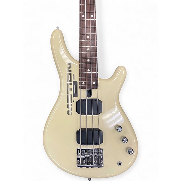 Used Yamaha Motion MB-III Cream Electric Bass Guitar
