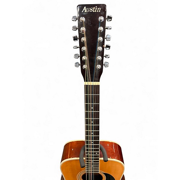 Used Austin AU-518 Natural 12 String Acoustic Guitar