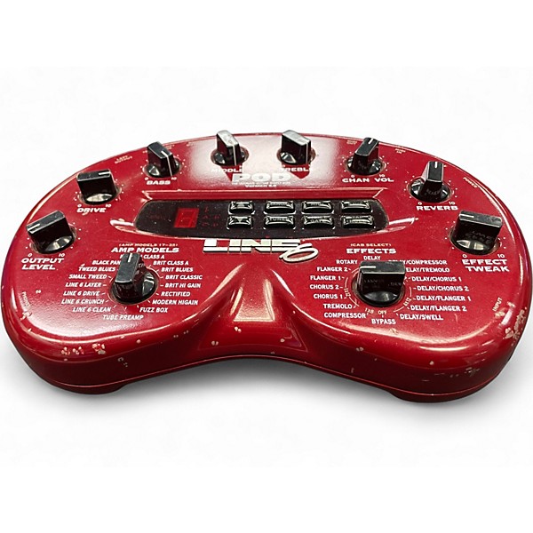 Used Line 6 Pod 2.0 Amp Modeler Effect Processor