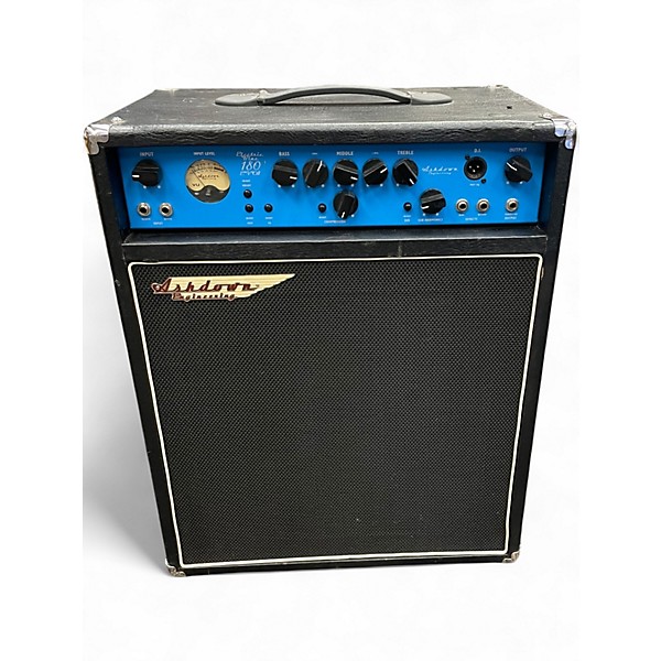 Vintage 1990s Ashdown EB 15-180 Electric Blue EVO II 180W 1x15 Bass Combo Amp