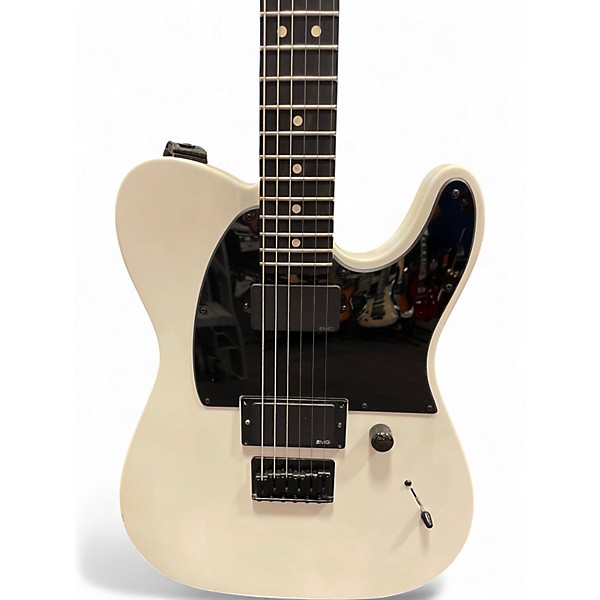 Used Fender Jim Root Signature Telecaster White Nitro Solid Body Electric Guitar