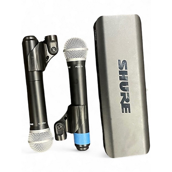 Used Shure BLX PG58 DUAL Handheld Wireless System