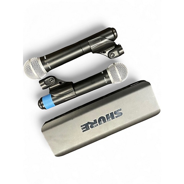 Used Shure BLX PG58 DUAL Handheld Wireless System