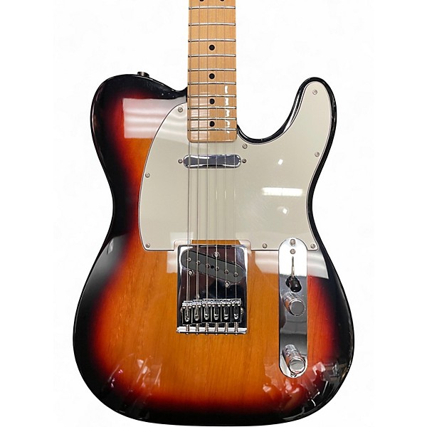 Used Fender Standard Telecaster Brown Sunburst Solid Body Electric Guitar