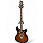 Used PRS SE Custom 24 Black and Gold Solid Body Electric Guitar thumbnail