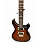 Used PRS SE Custom 24 Black and Gold Solid Body Electric Guitar