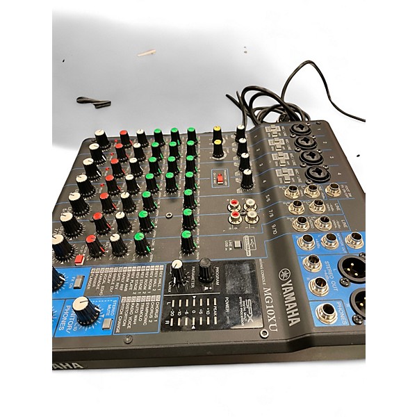 Used Yamaha MG10XU 10 Channel Mixer with Effects Unpowered Mixer