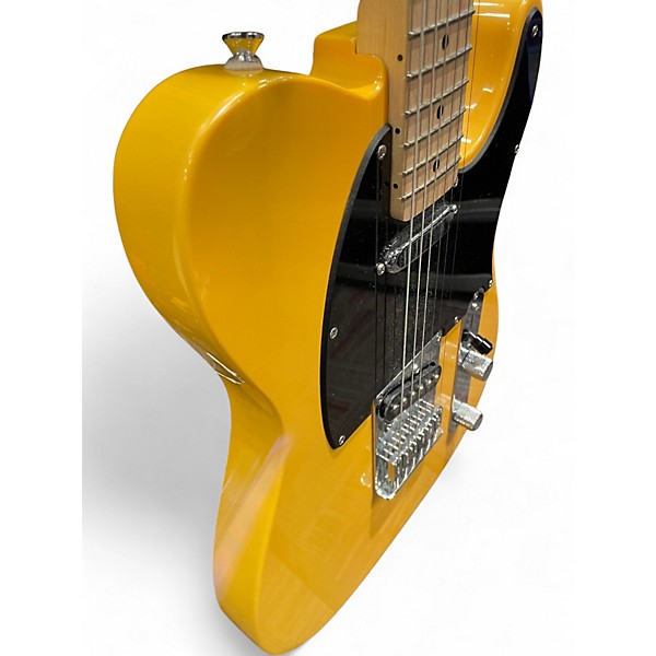 Used Squier Sonic Telecaster Yellow Solid Body Electric Guitar