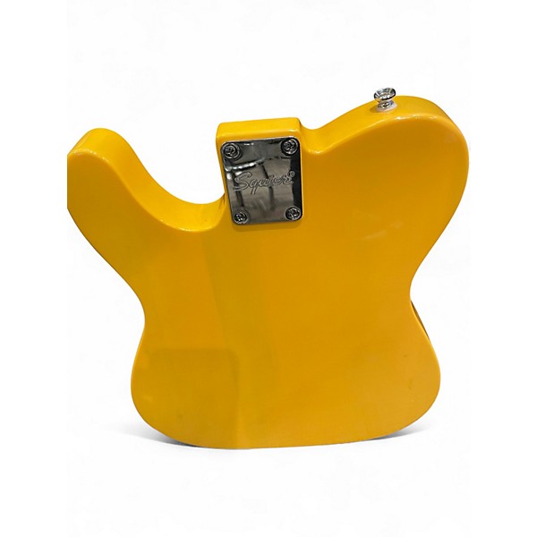 Used Squier Sonic Telecaster Yellow Solid Body Electric Guitar