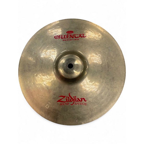 Used Zildjian 11in Oriental Trash Splash Cymbal
