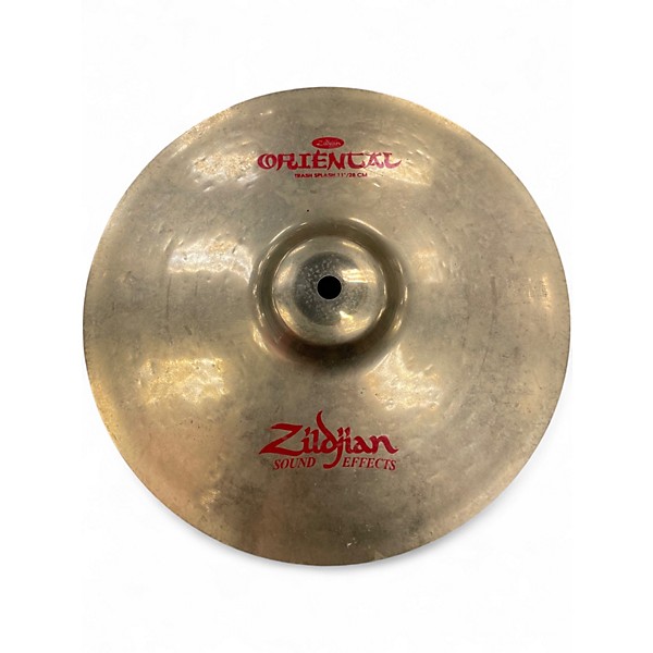 Used Zildjian 11in Oriental Trash Splash Cymbal