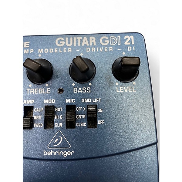 Used Behringer GDI21 V-Tone Guitar Driver Effect Pedal