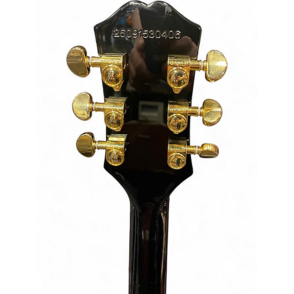 Used 2025 Epiphone Les Paul Custom Ebony Solid Body Electric Guitar